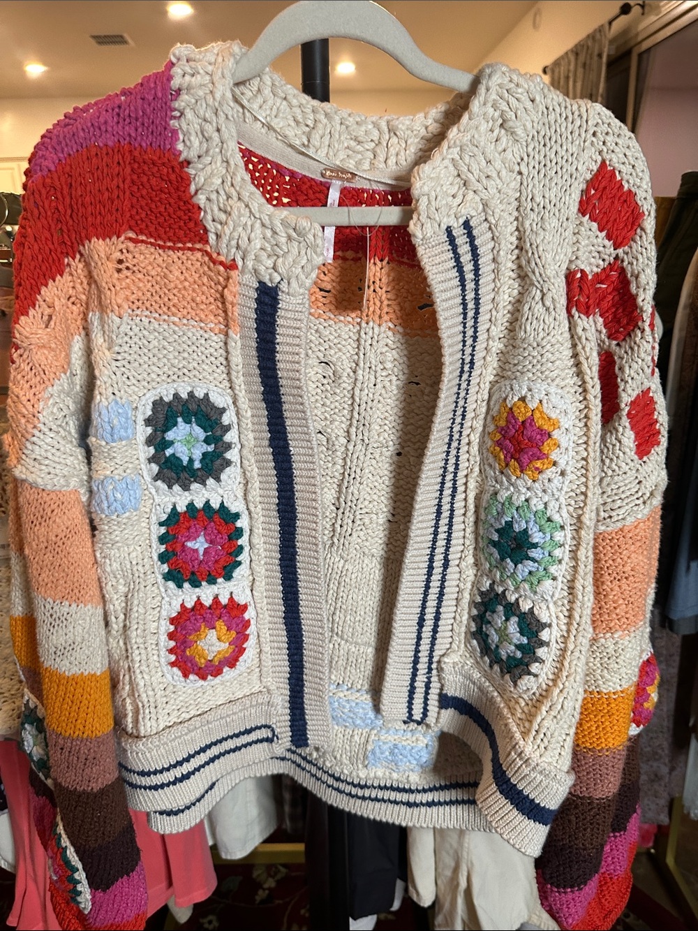 NWT FREE PEOPLE CLEAR SKIES CARDI - Picture 6 of 6